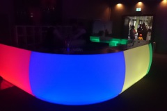 Led Bar Fiesta Primaire kleuren verlicht